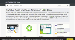 Desktop Screenshot of portable-tools.de